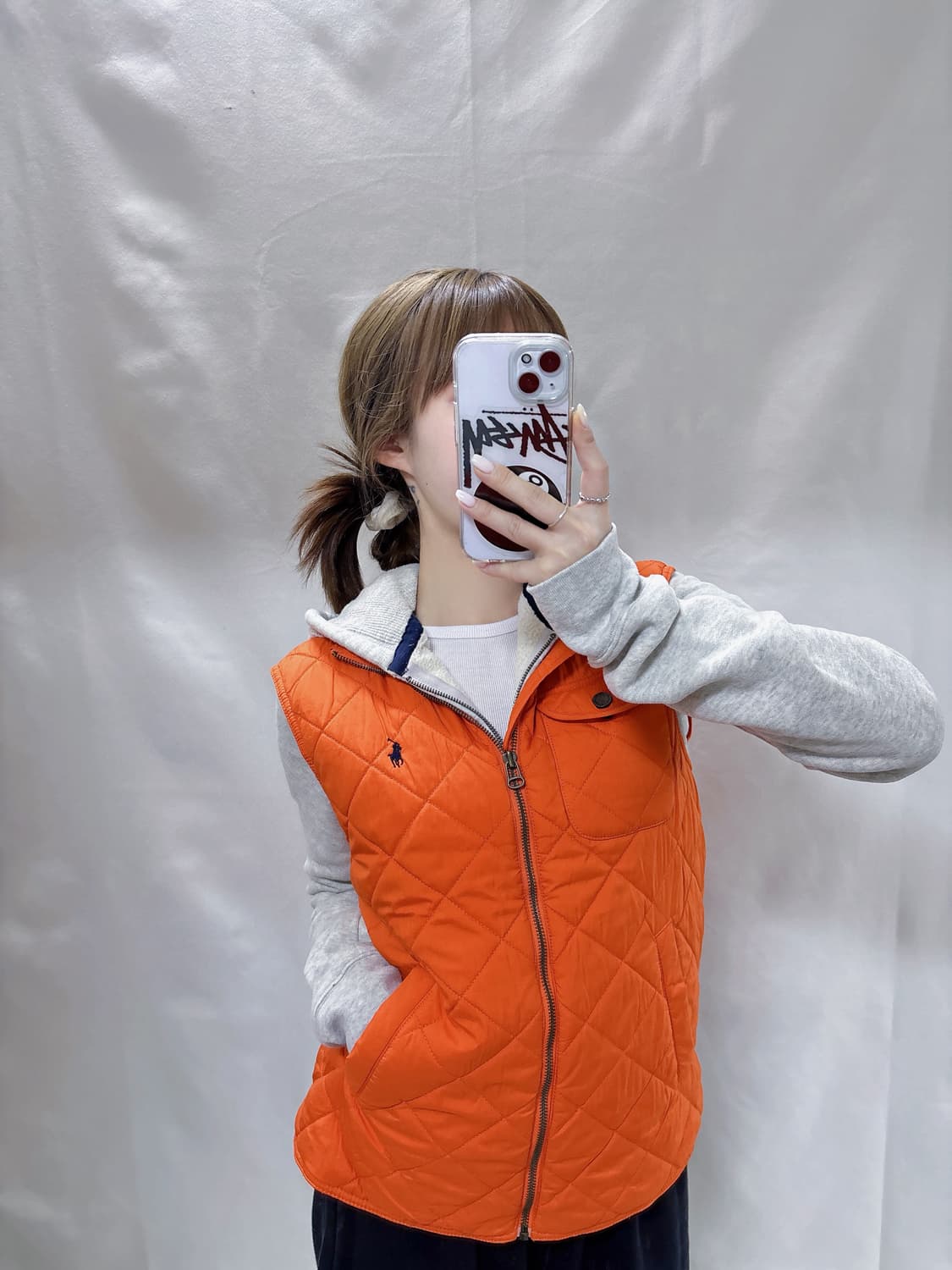 폴로 랄프로렠 오렌지 포니 퀼팅 베스트  상품이미지2