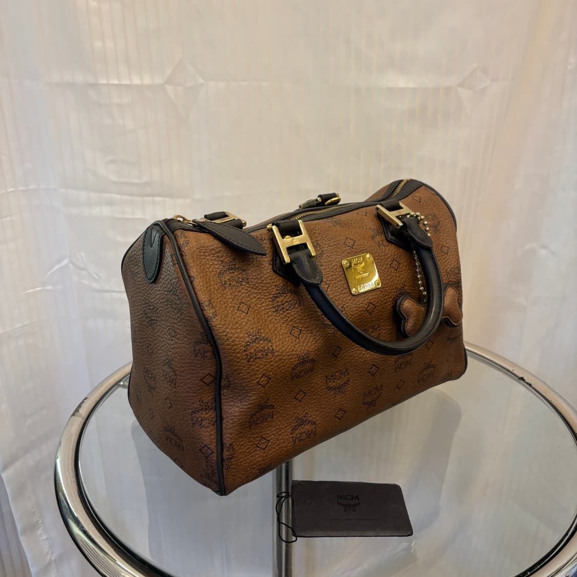 정품 MCM 비세토스 보스톤 토트백     상품이미지3