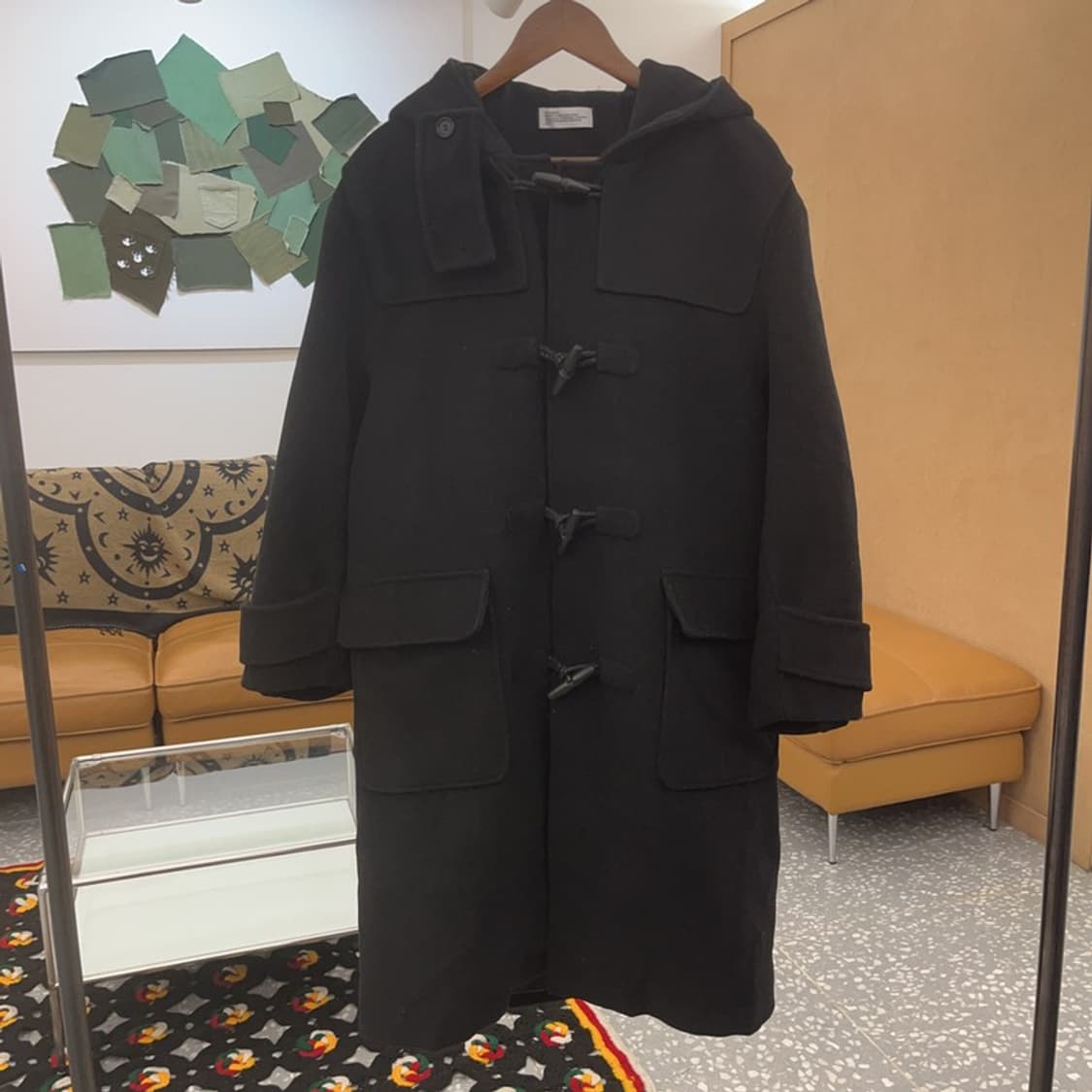 파르티멘토 빈티지 모던캐주얼 유니크 떡볶이 코트 S C08019 상품이미지3