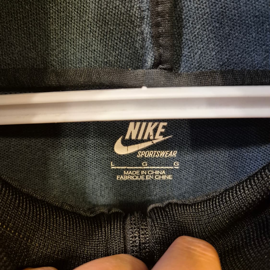L 나이키 블랙 져지 상품이미지3
