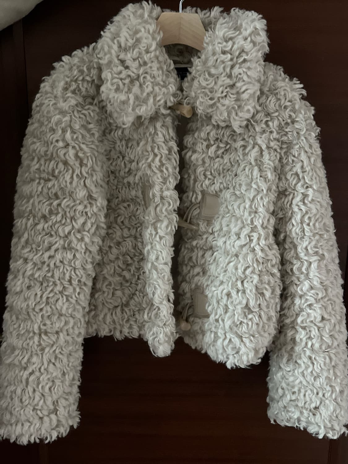 자라 페이크 퍼 크롭 점퍼 XS 상품이미지4