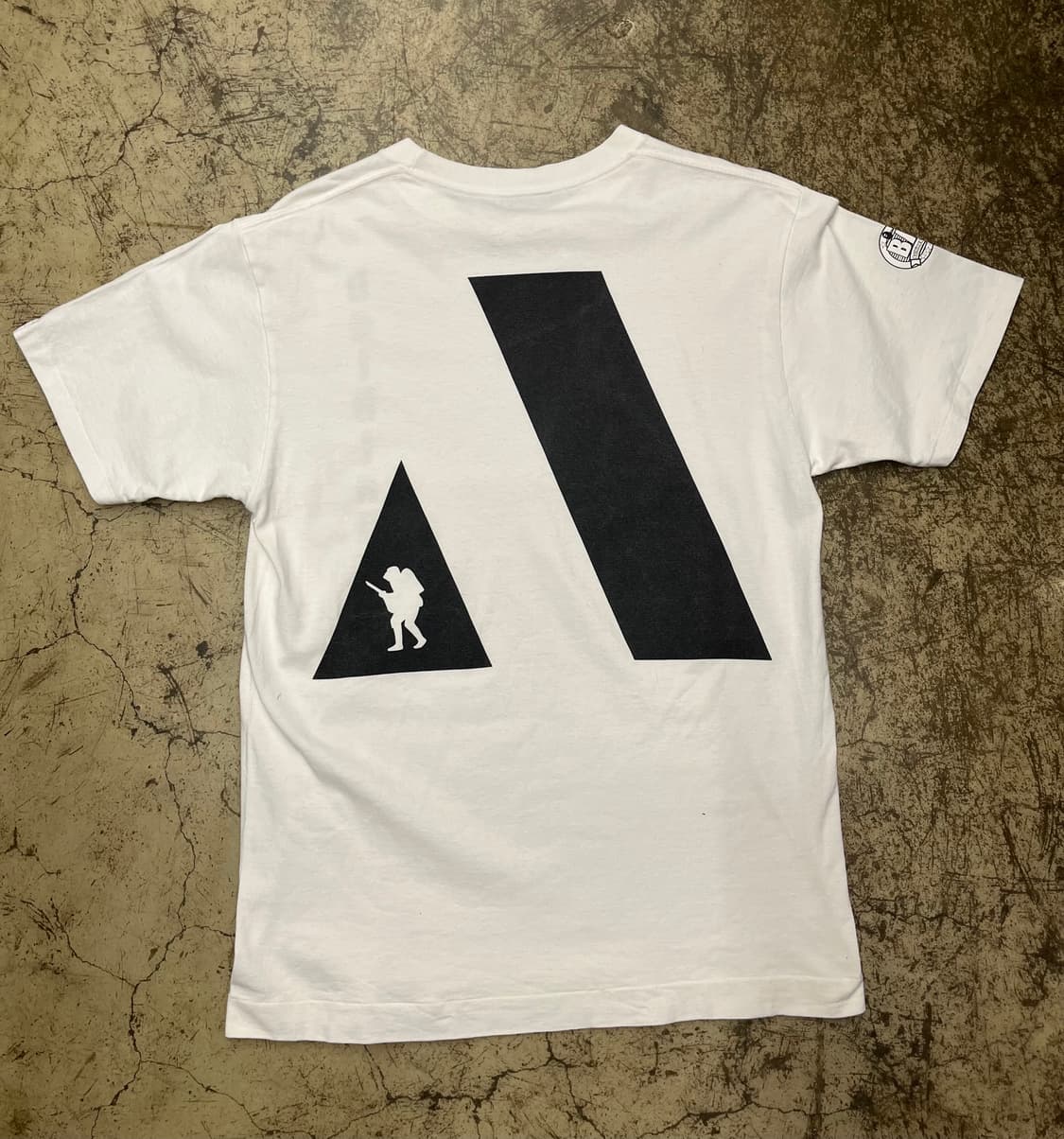 00s 베이프 a bathing ape 스펠아웃 티셔츠 상품이미지1