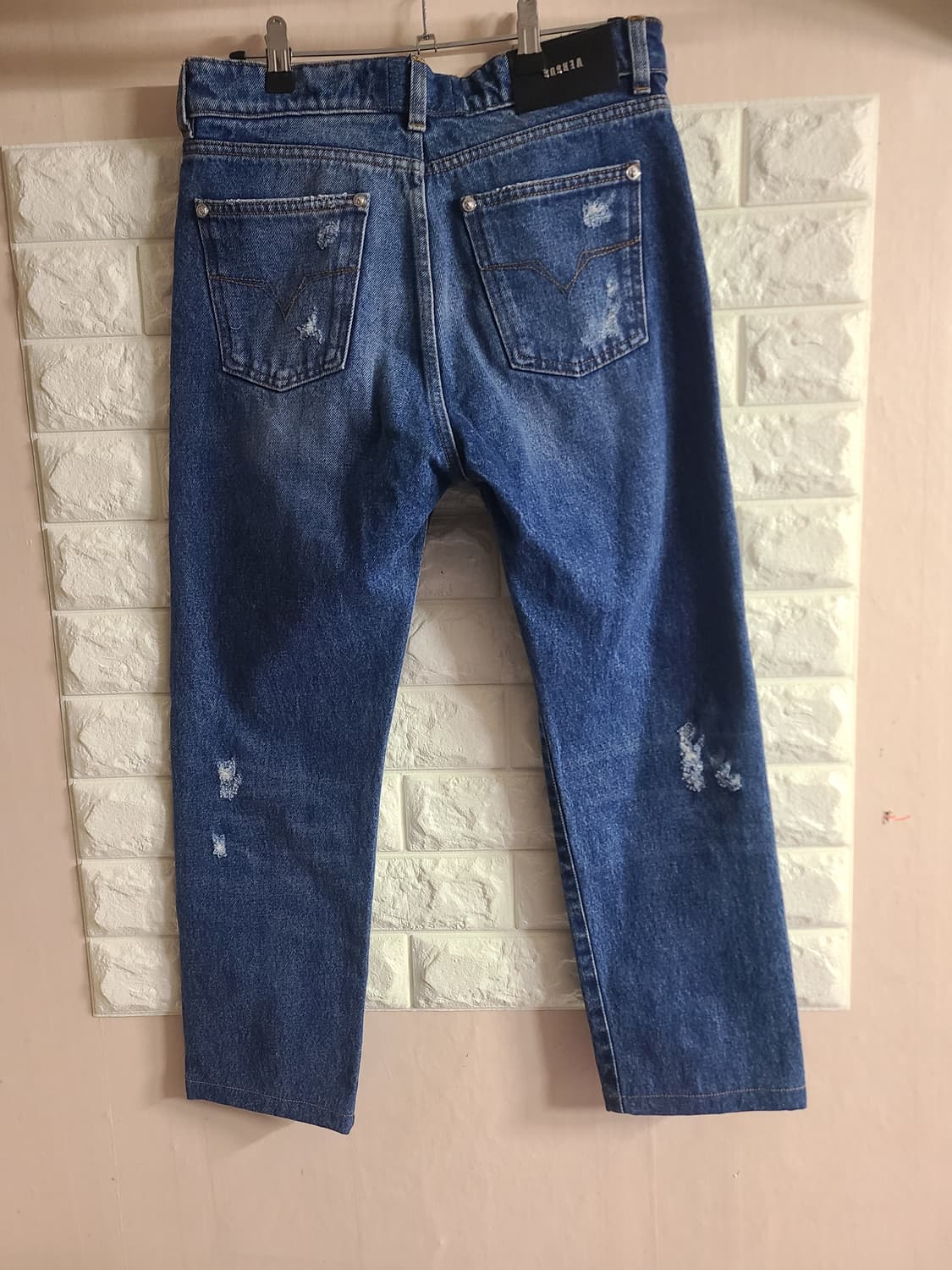 베르사체 베르수스 사자 버튼 데님 상품이미지7