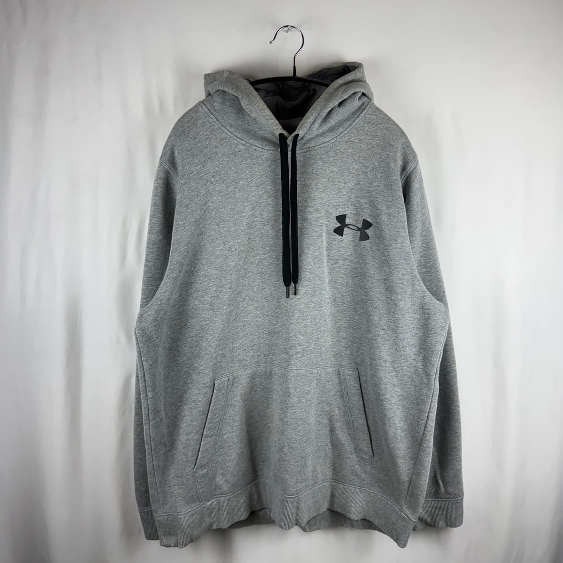 L) 언더아머 트레이닝 기모 후드 티 그레이 상품이미지2