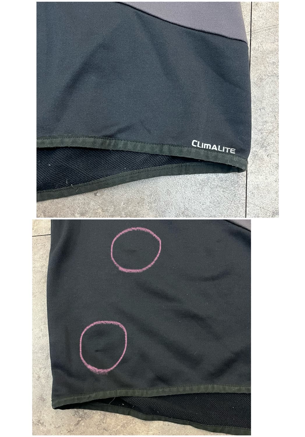 아디다스 AC밀란 UCL 트레이닝탑 긴팔티 차콜 95 #csz2998 상품이미지8