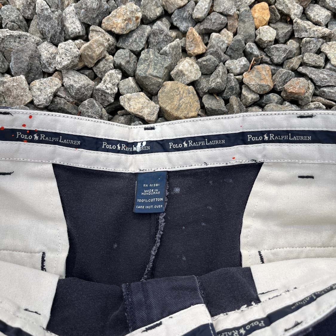 폴로 랄프로렌 빈티지 페인팅 리메이크 팬츠 (실측확인) 상품이미지3