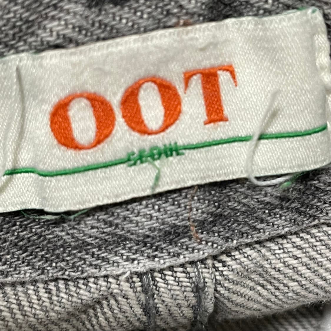 [29] OOT 빈티지 그레이 데님 와이드 팬츠 상품이미지2