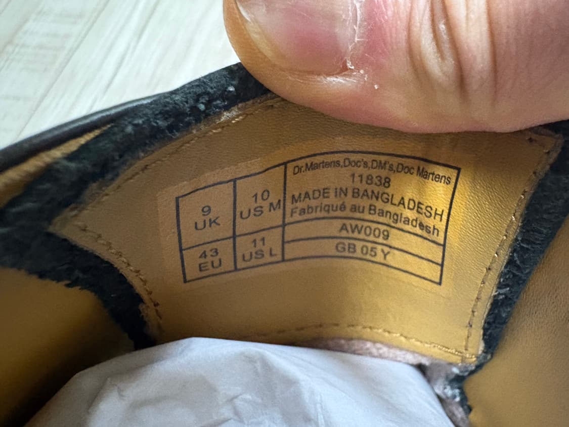 닥터마틴 1461 3홀 스무스 280 상품이미지7