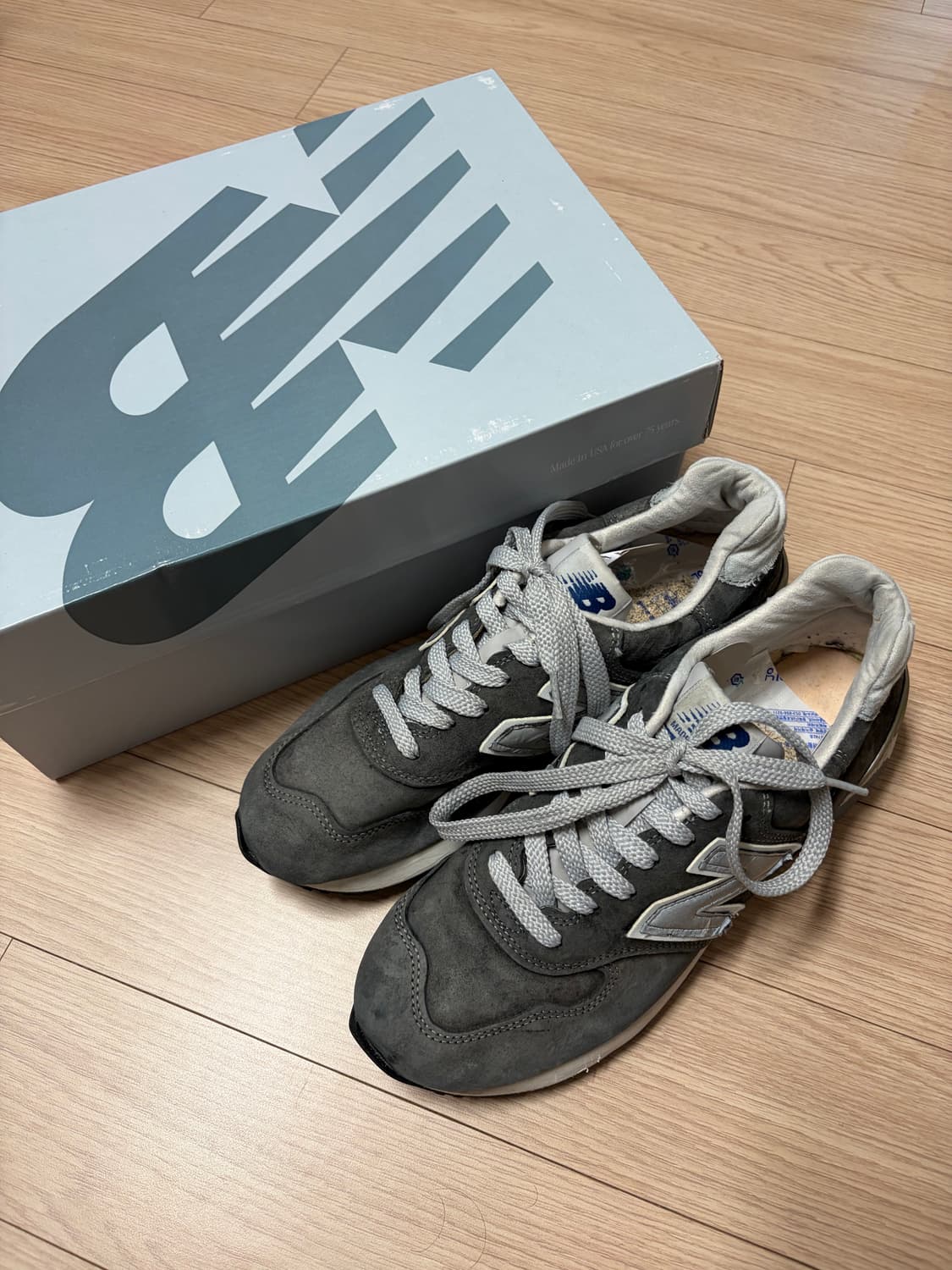 정품 뉴발란스1400 제이크루 네이비 사이즈260 상품이미지2