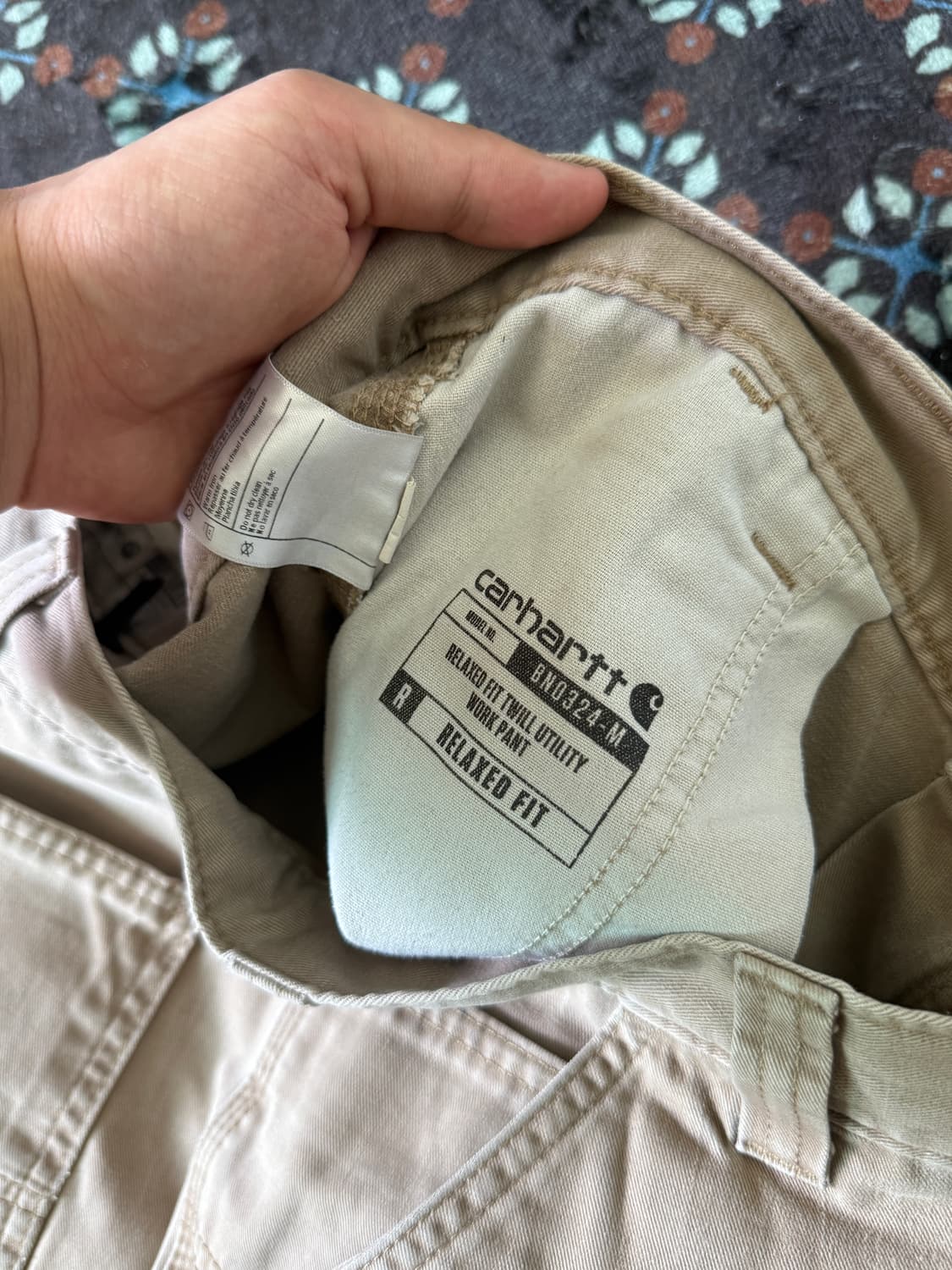 칼하트 카펜터 페인팅 워크팬츠 34x34 상품이미지9