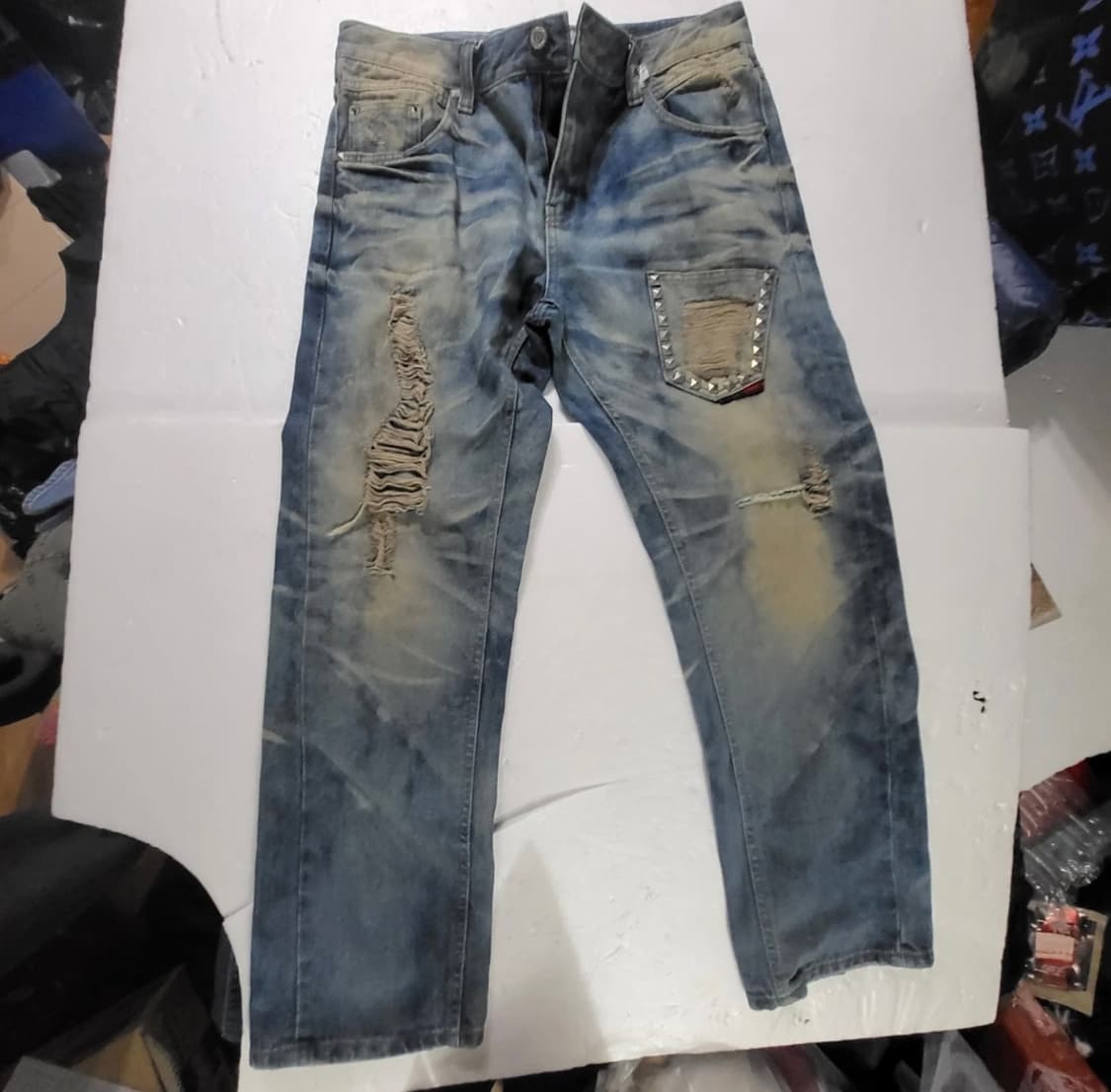 모스키노 블랙라벨 루즈핏 데님 상품이미지1