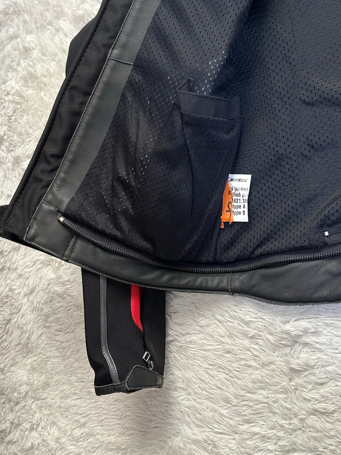 다이네즈 라이딩 슈트 블랙/레드 50 / M 상품이미지10