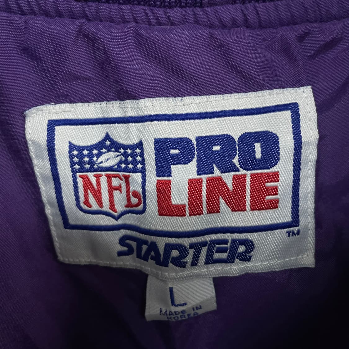 Starter 90s NFL Vikings Anorak 상품이미지8
