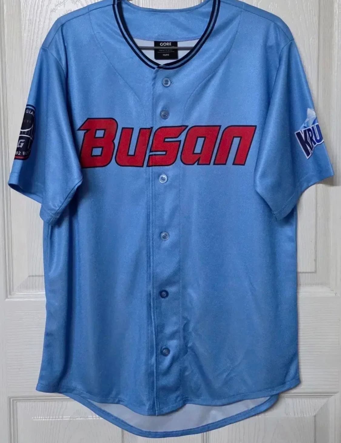 롯데자이언츠 2024 크러쉬 바다 유니폼 M 상품이미지1