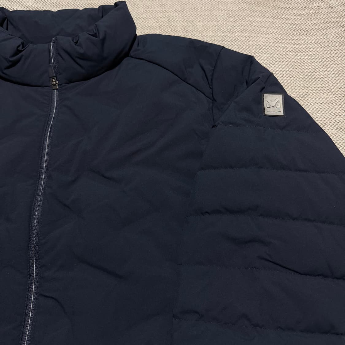 밀레 골프 퀄팅 경량패딩 상품이미지3