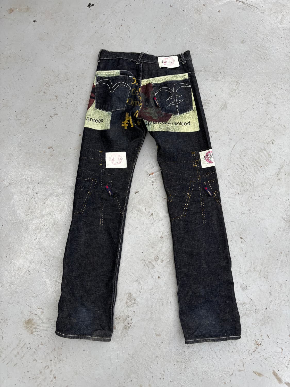 🎸Yen Jeans 프린팅 데님 팬츠🎸 상품이미지5