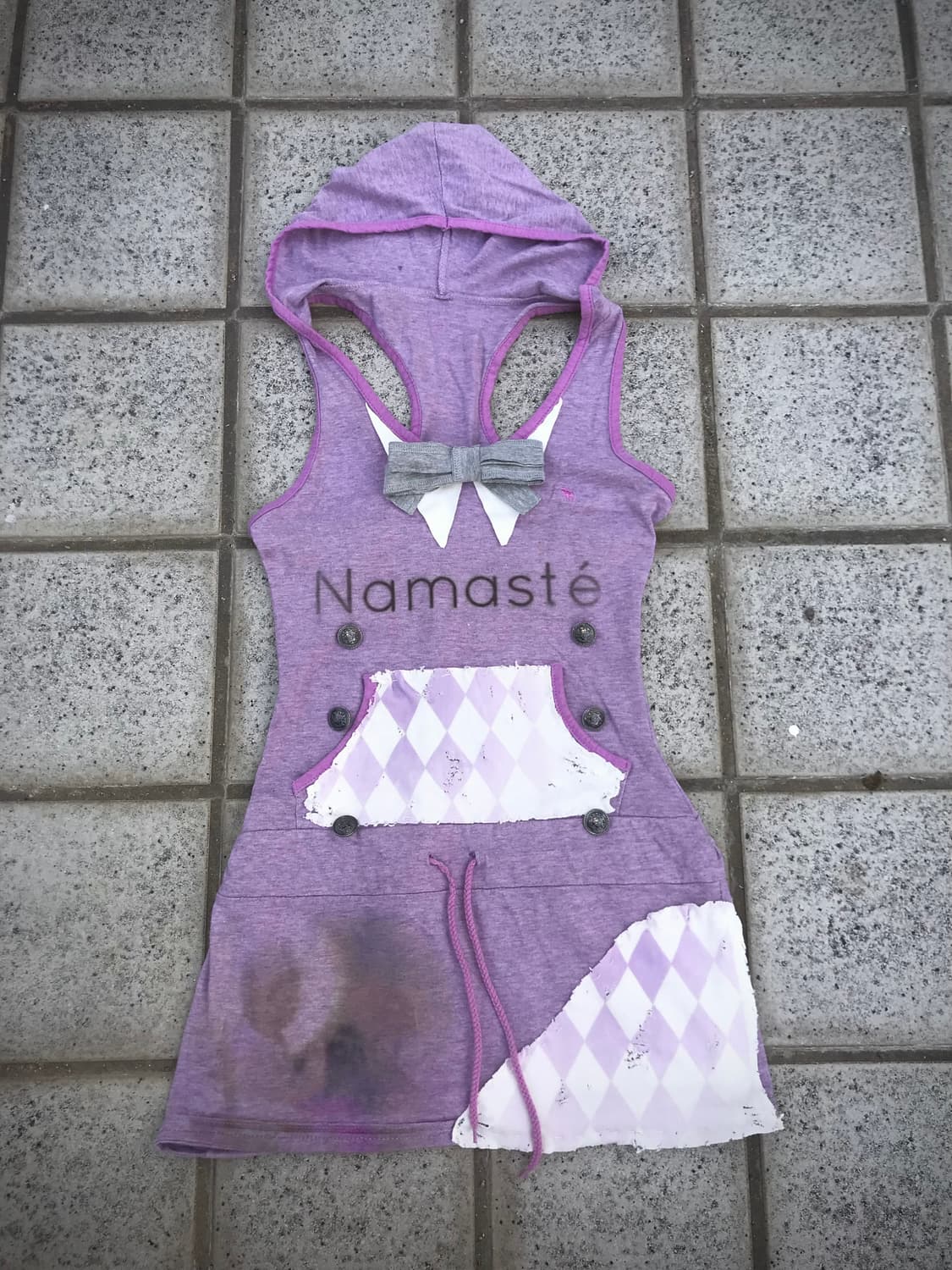 Namasté Hooded Mini Dress 상품이미지5