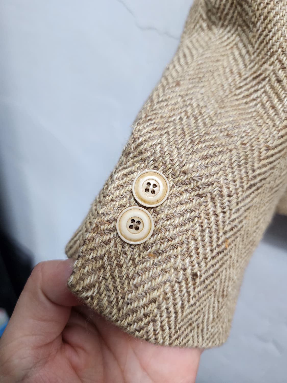 폴로 랄프로렌 헤링본 실크 자켓 상품이미지3