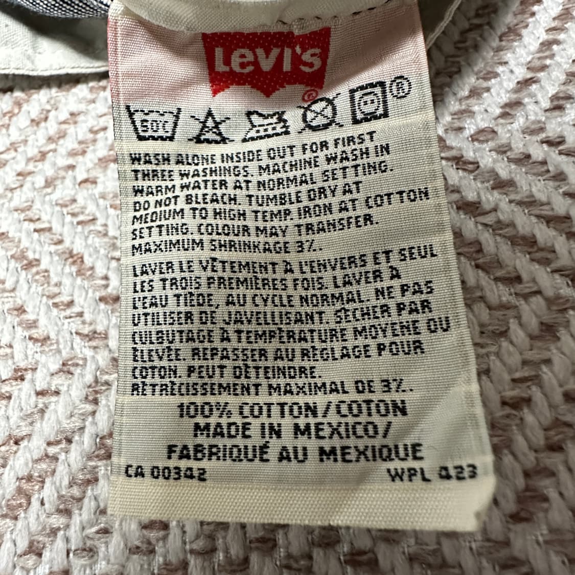 LEVI'S 501 00's mexico made denim pants 상품이미지7