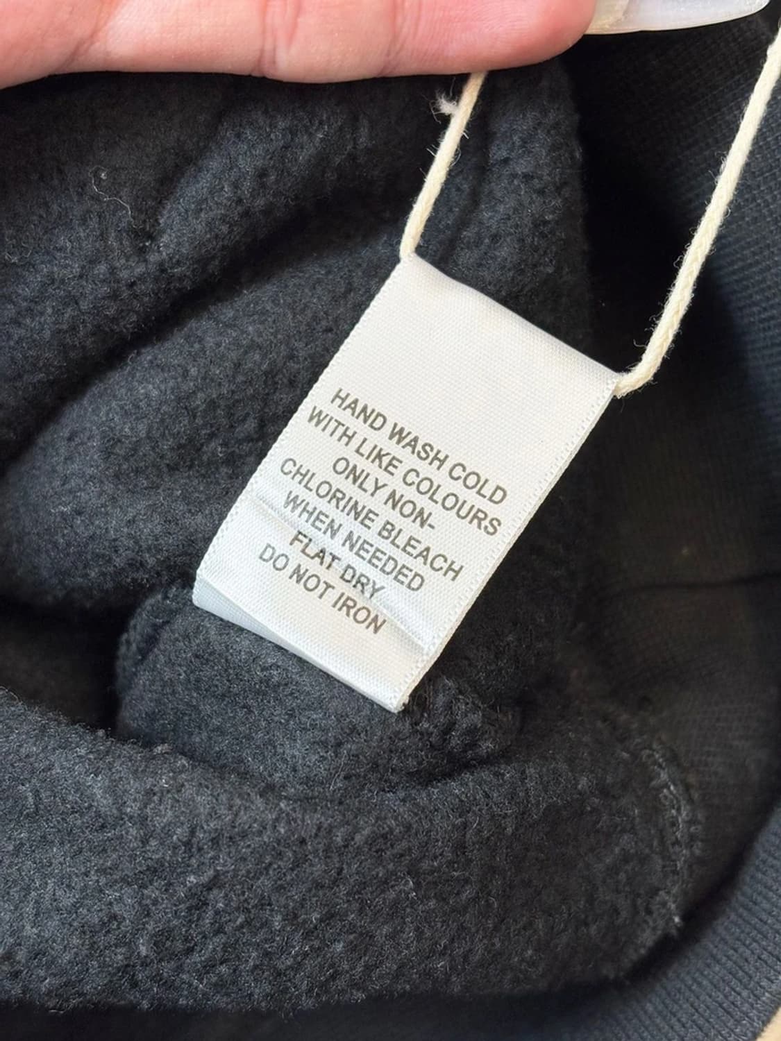 에센셜 피어오브갓 헤비코튼 오버 후드티 PN6475 상품이미지10