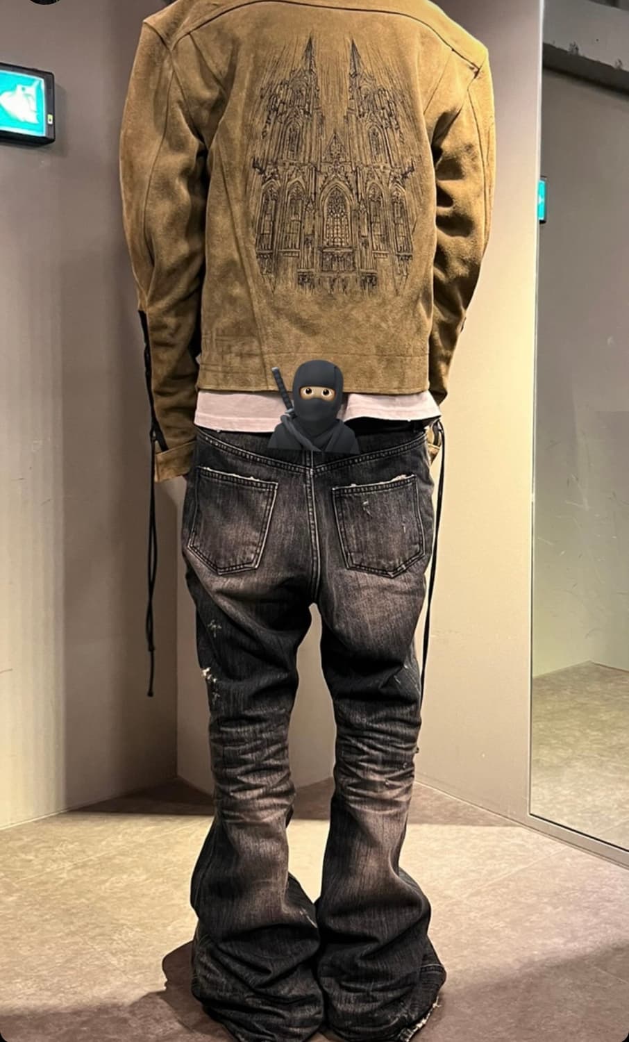 언더마이카 워시드 플레어진 상품이미지2