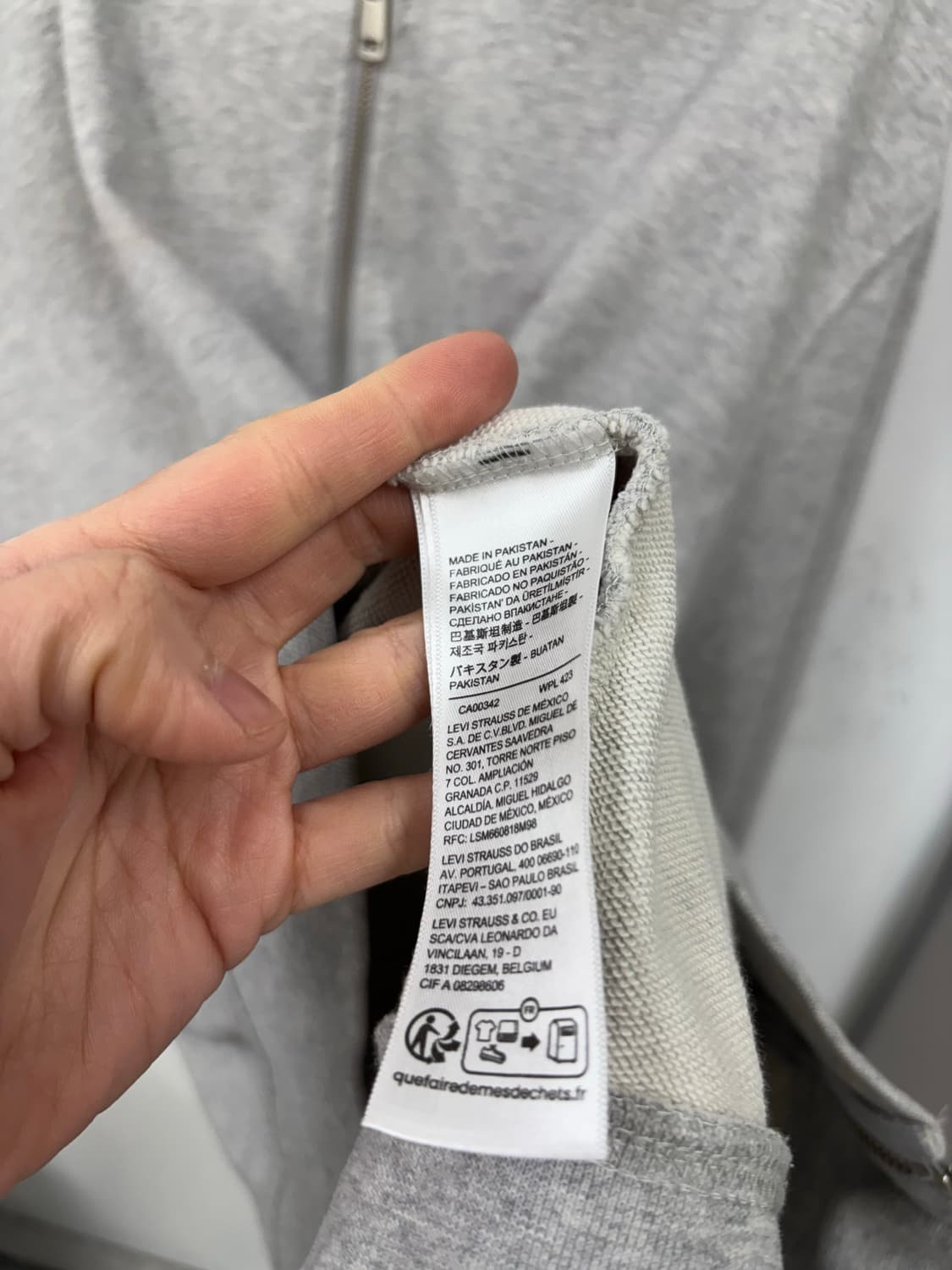 리바이스 후드집업 상품이미지5