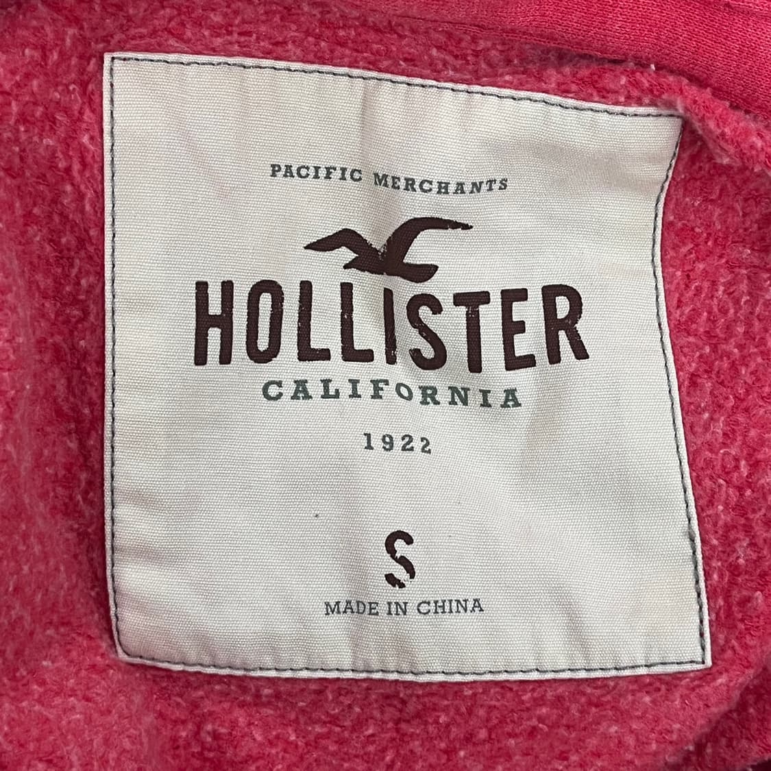 홀리스터 핫핑크 후드집업 상품이미지5