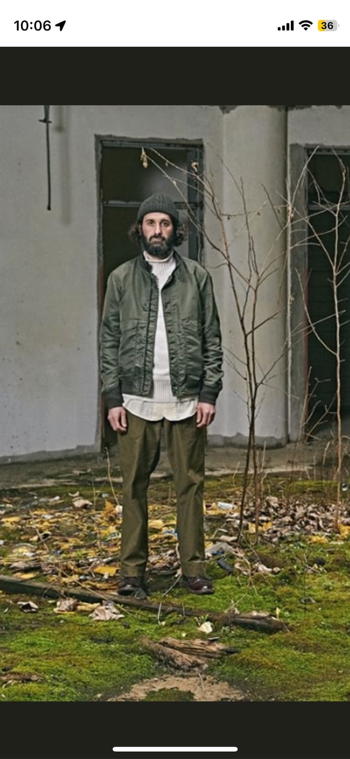 이스트로그 17fw Flight Jacket (M) 상품이미지7