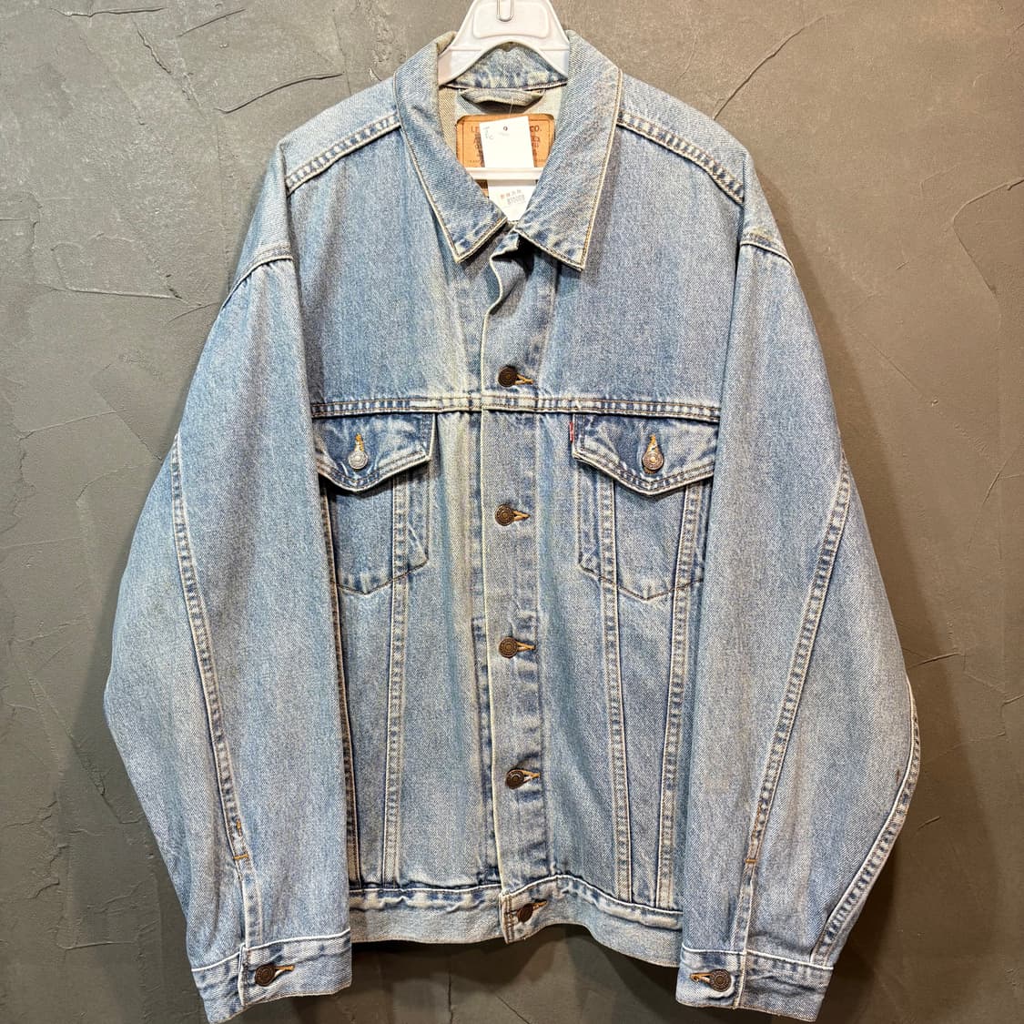 [L] LEVI's 리바이스 90's USA 빈티지 데님 자켓 상품이미지1