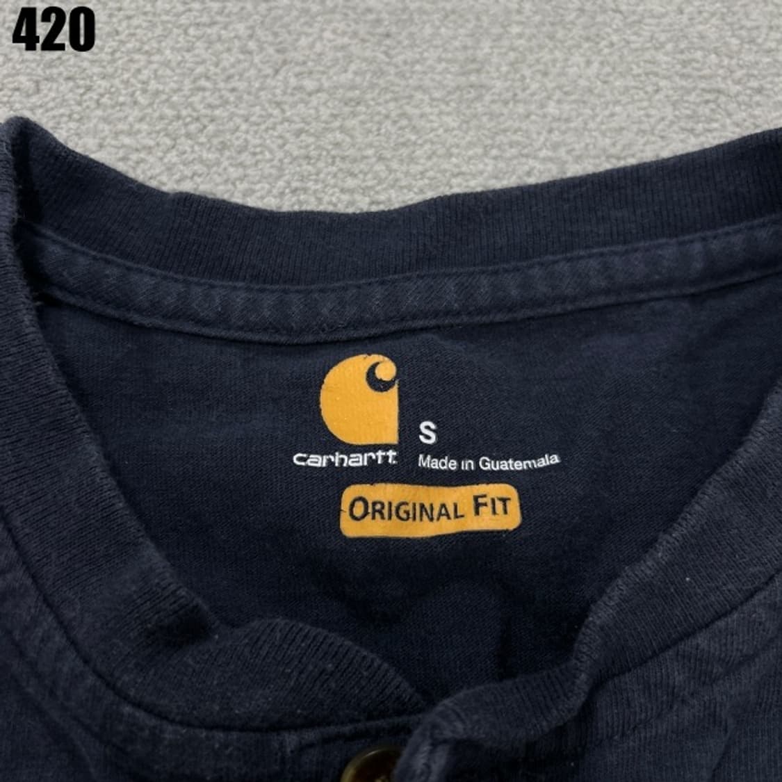 칼하트 네이비 반팔  상품이미지2