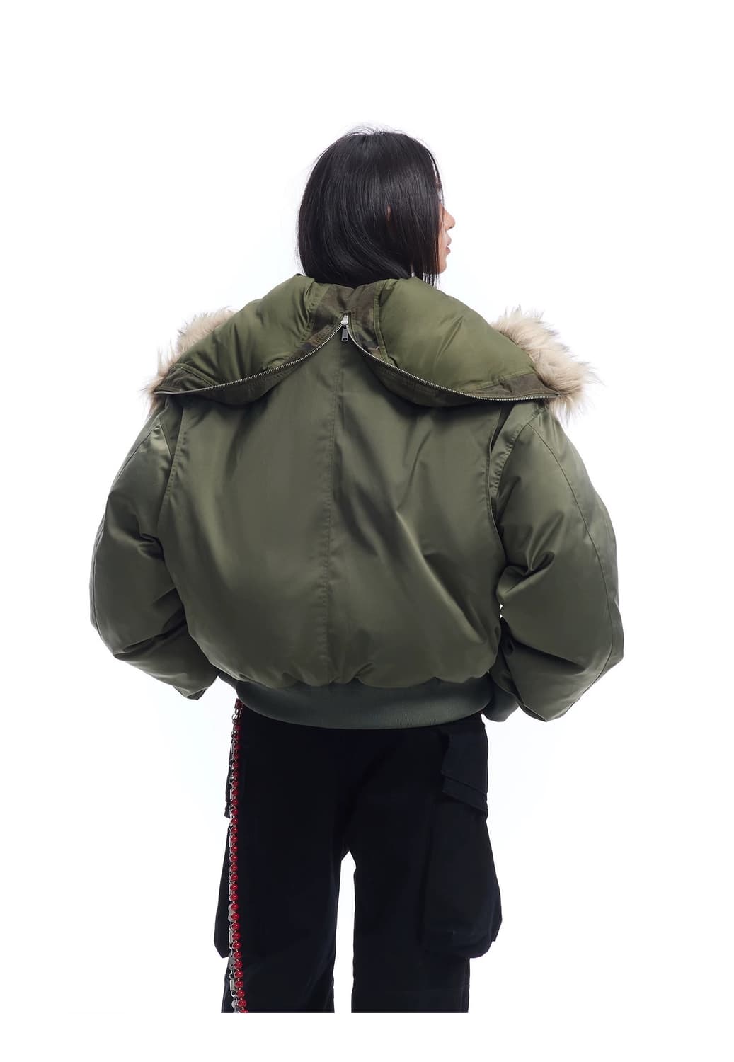 Wolfstar Camo Fur Bomber 상품이미지8