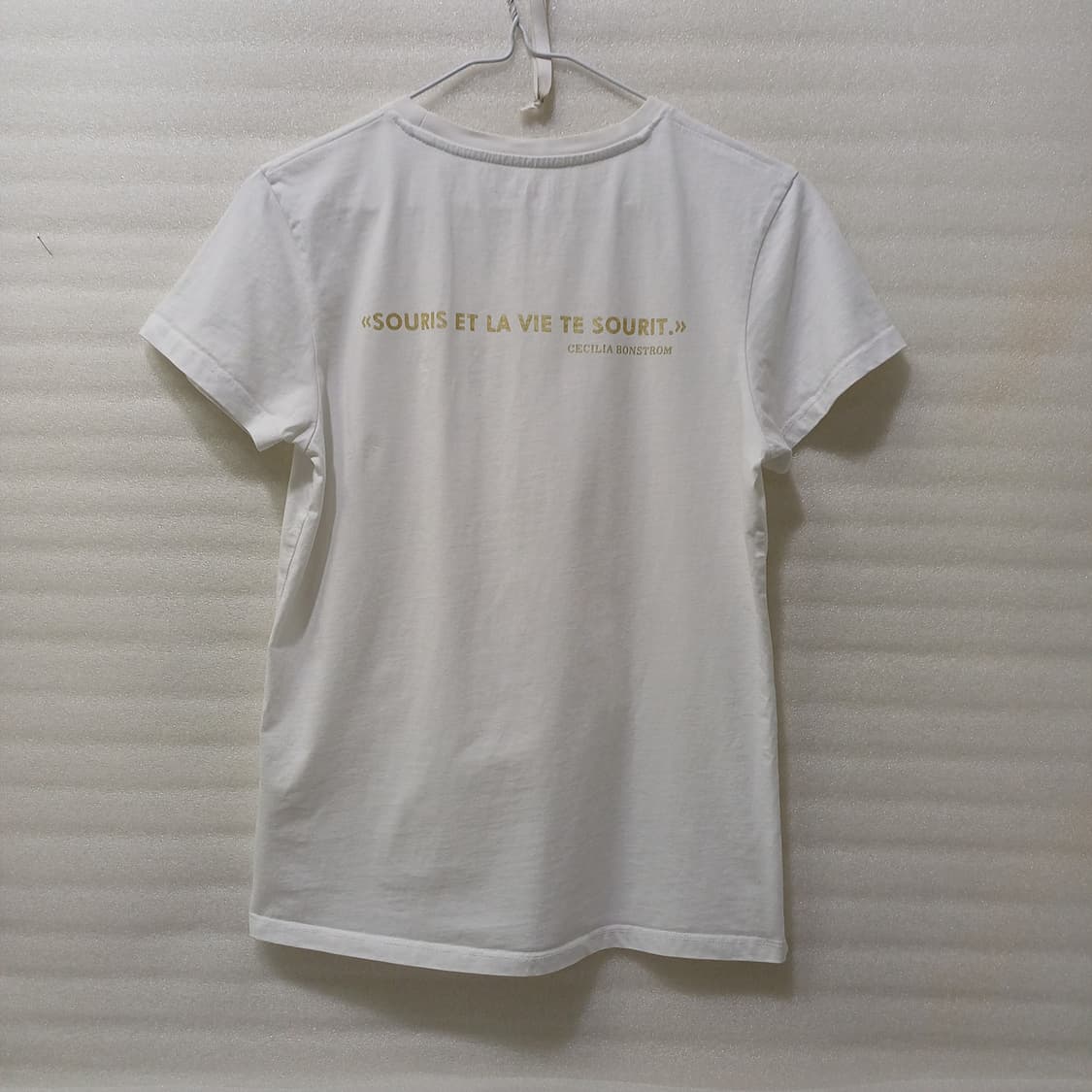 쟈딕앤볼테르 우먼 라운드 반팔 티 여성 여유 S 흰색 훌륭 사랑봉봉 상품이미지2