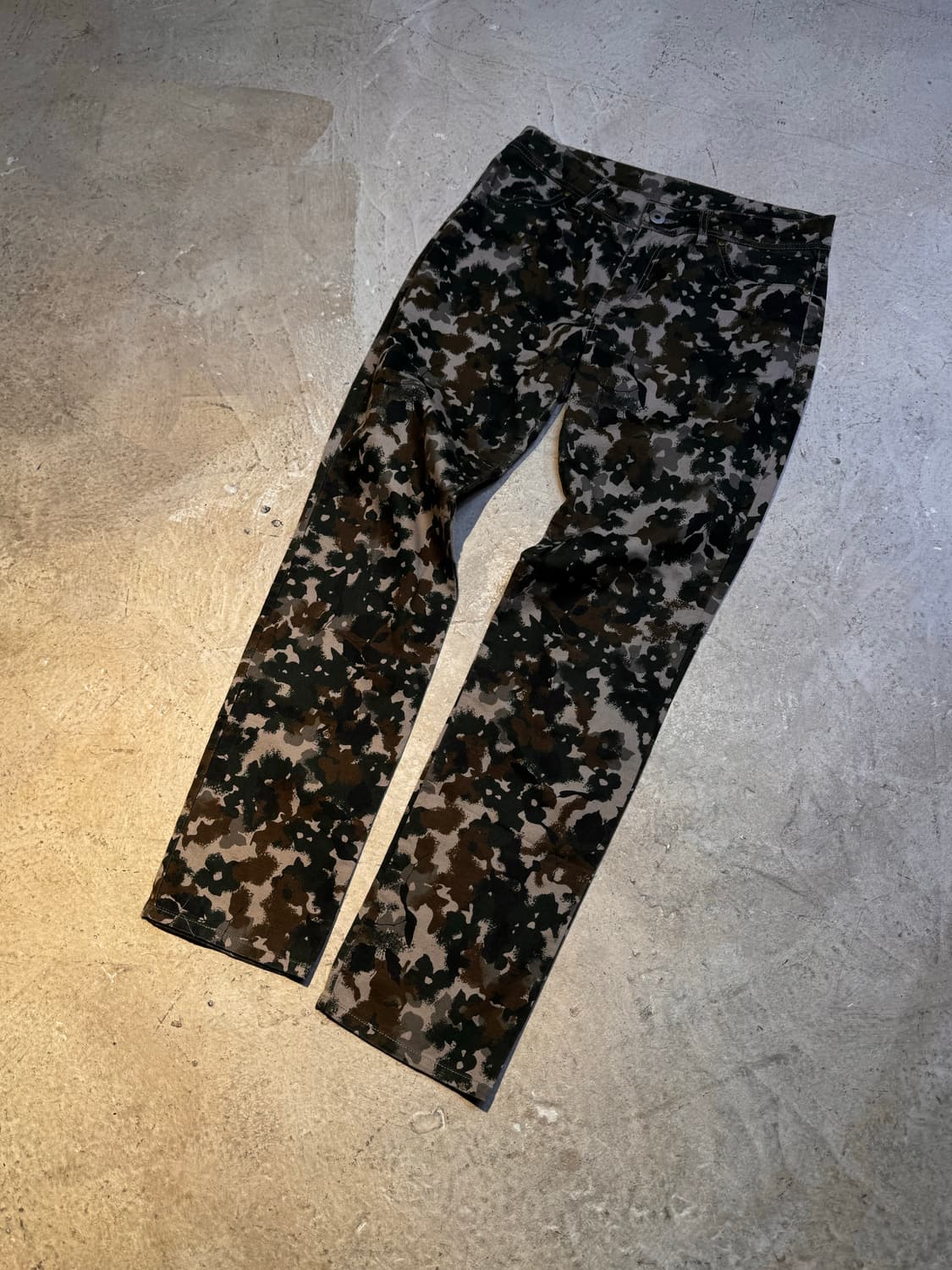 밀리터리 패턴 스키니바지 상품이미지2