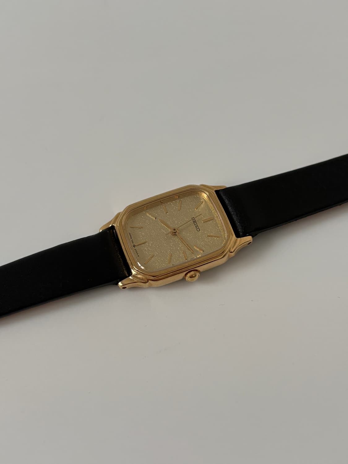 1980s Gold TextureTank Ladies Quartz 상품이미지4