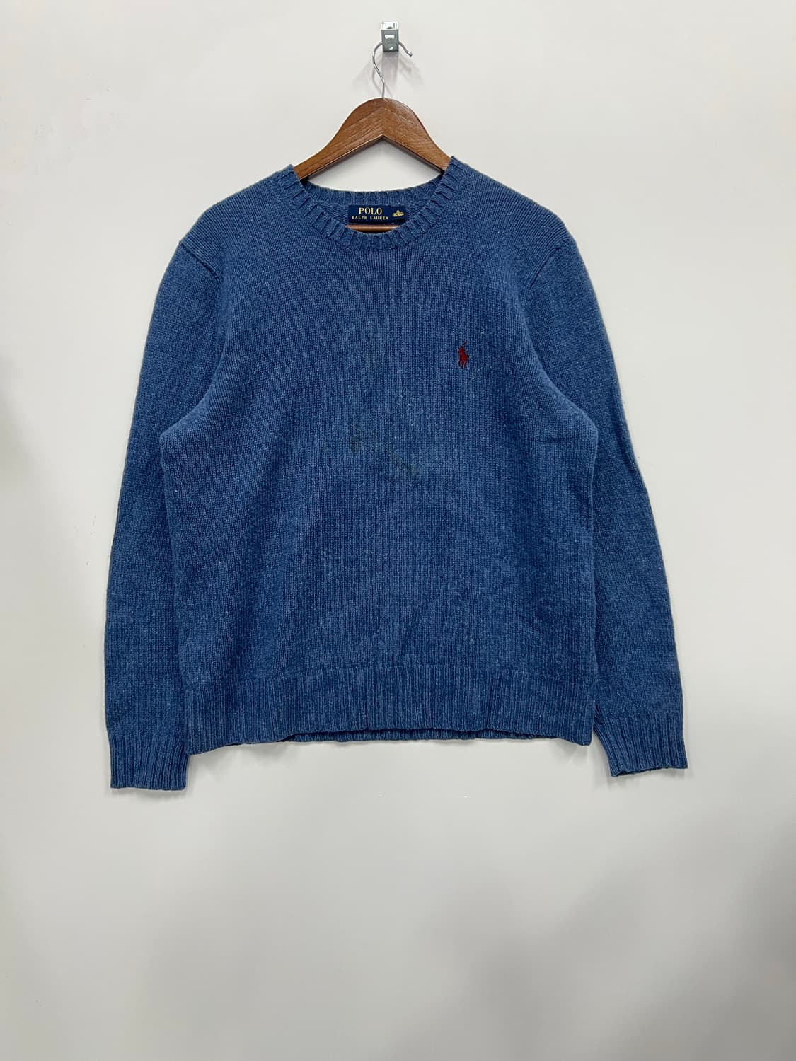 폴로 블루 니트 상품이미지1