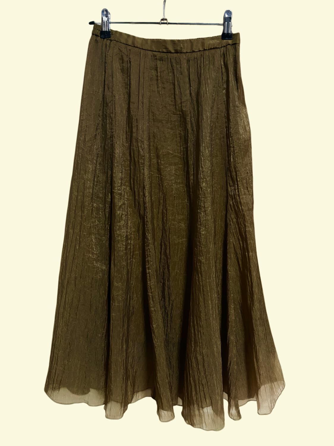 빈티지 히피 보헤미안 링클 롱스커트 상품이미지6