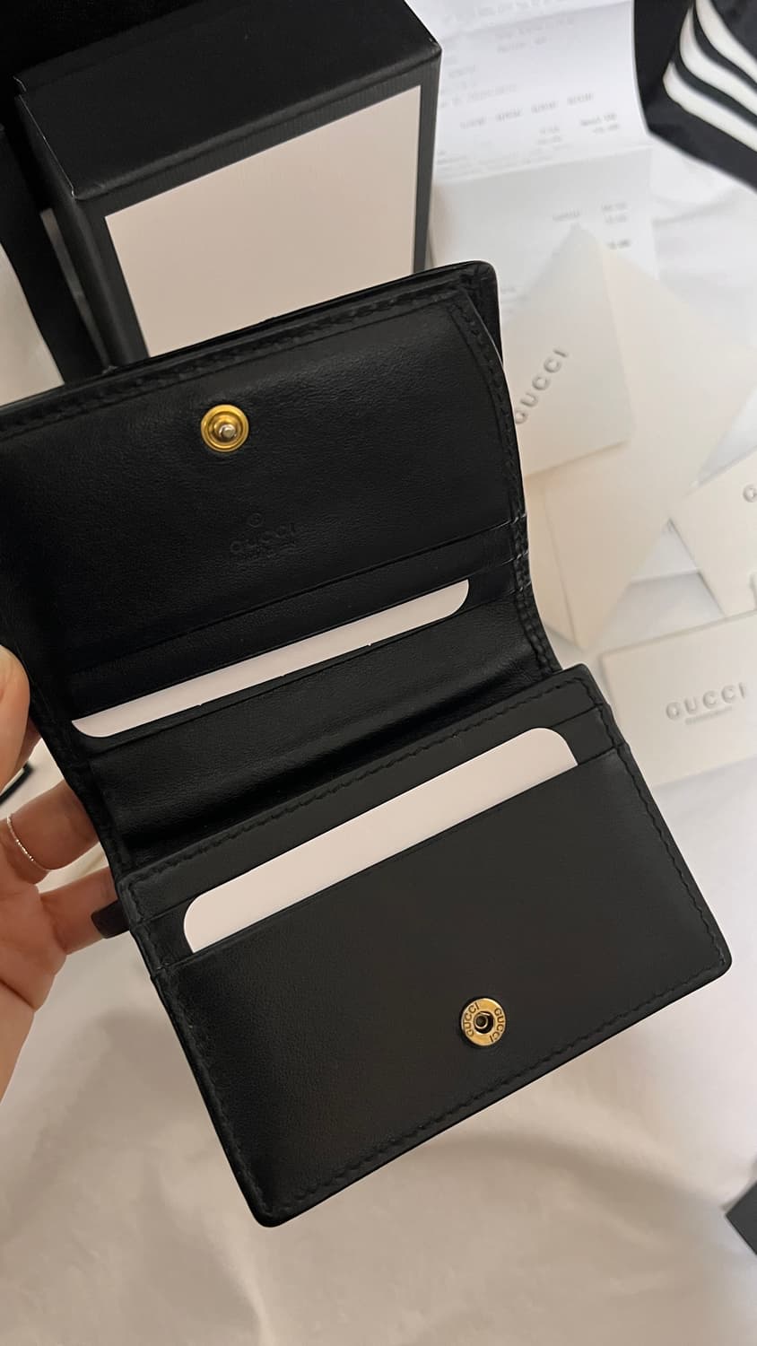 [정품] 구찌 GG 마몽 마몬트 마틀라세 카드지갑 상품이미지5
