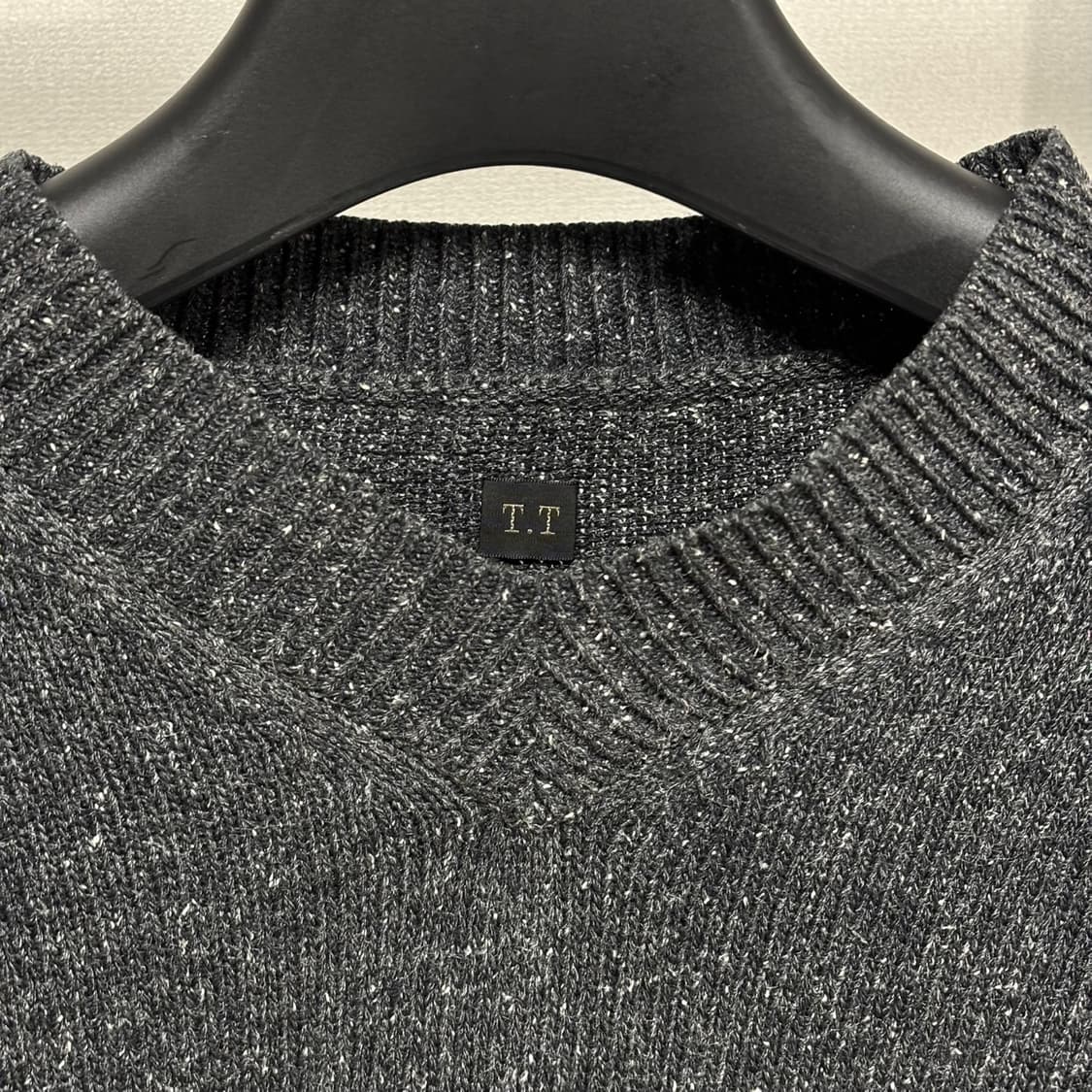 38) 타이가 타카하시 브이넥 실크 니트 상품이미지2