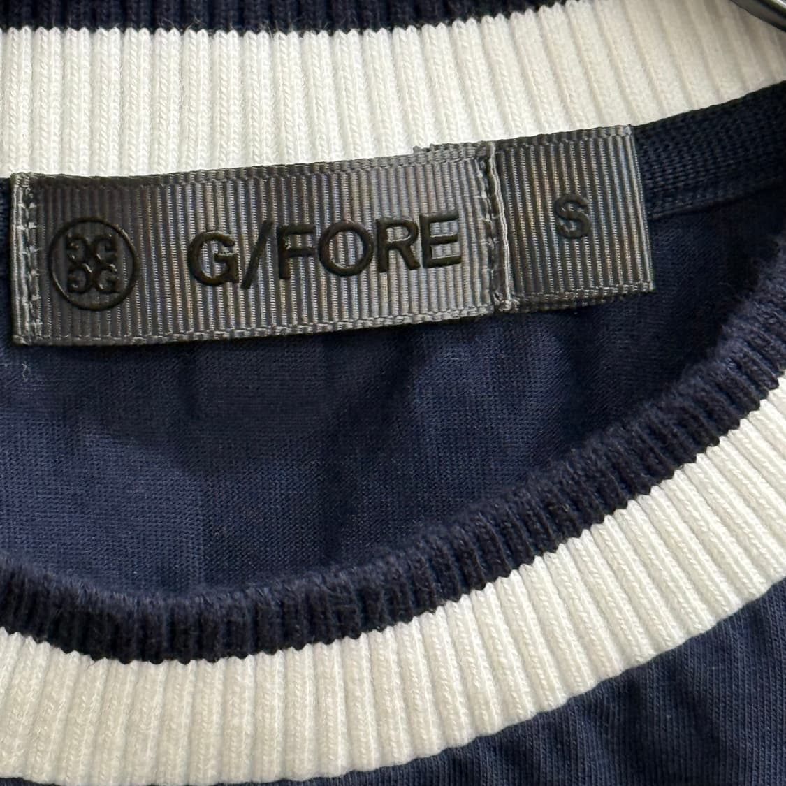 코오롱 지포어 네이비 반팔 티셔츠 S 상품이미지2