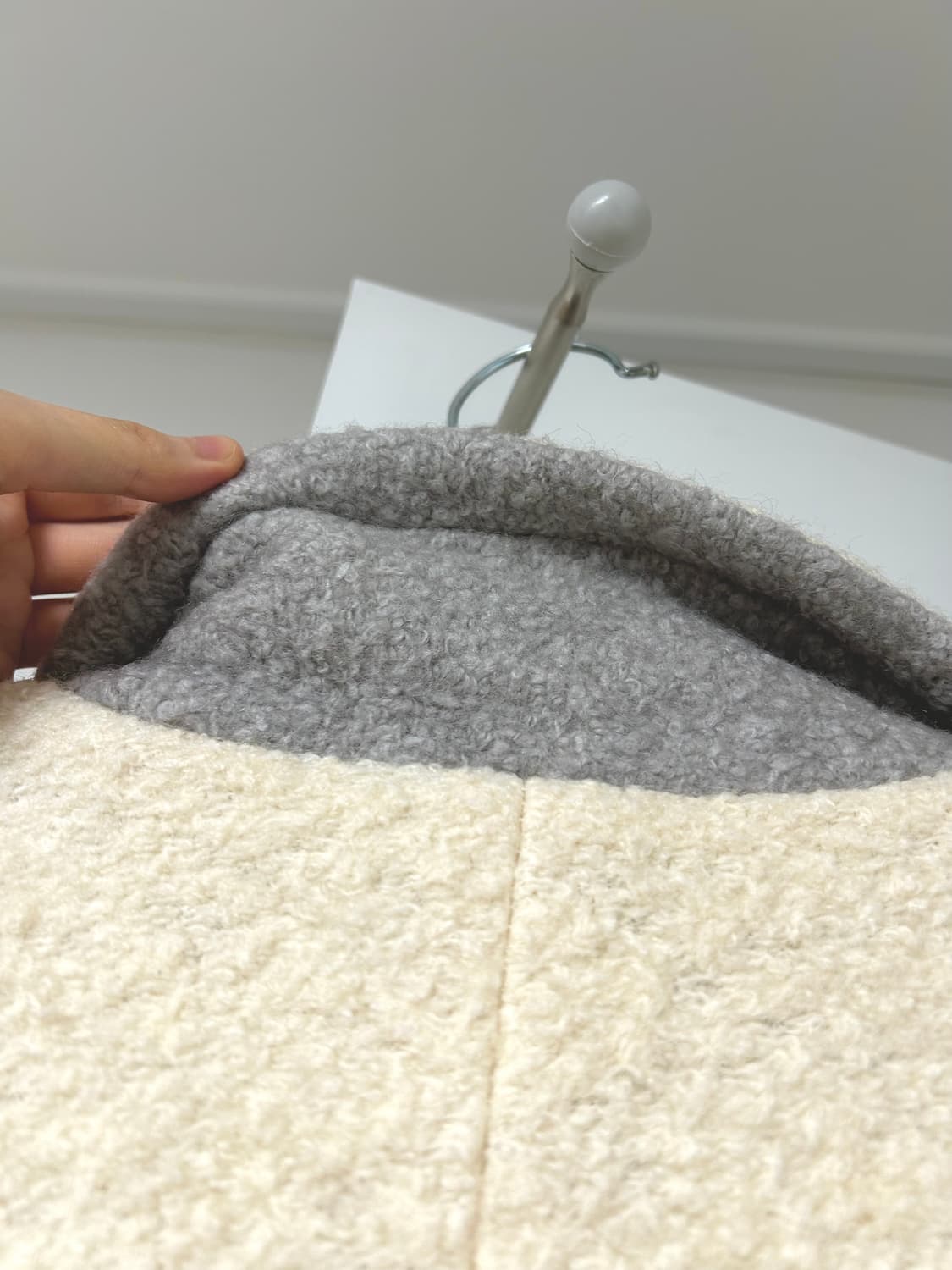 빈티지 아이보리 부클자켓 상품이미지2