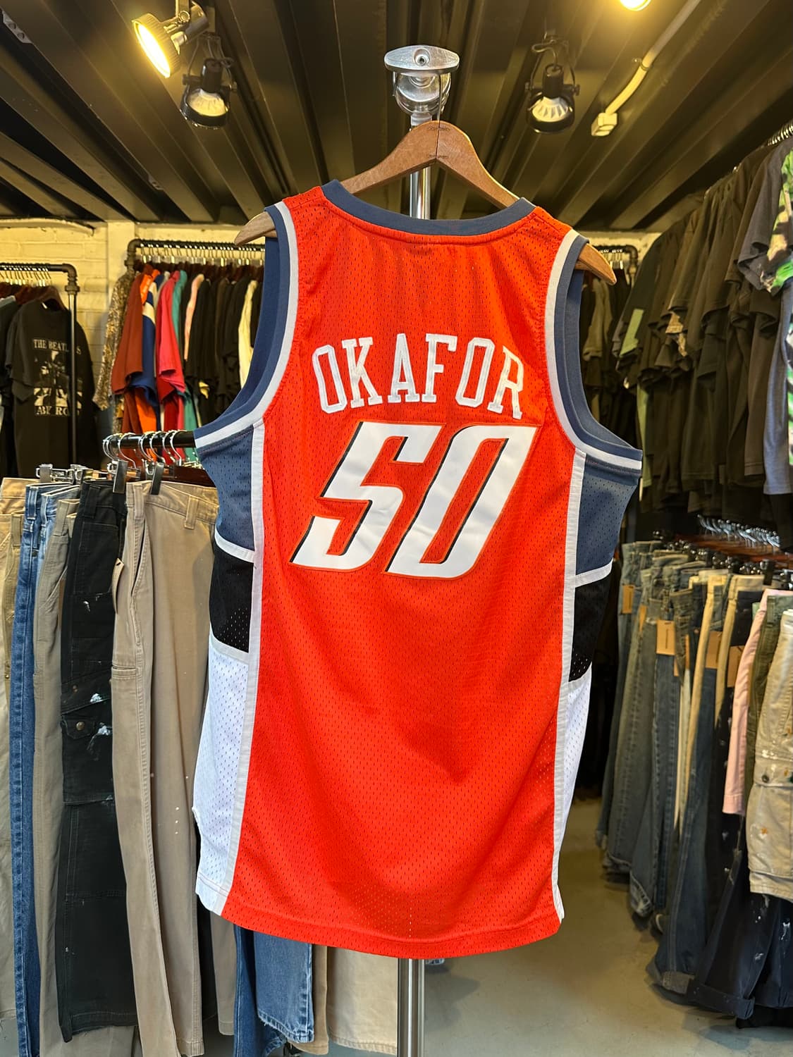 리복 NBA 샬럿 호네츠 애슬레틱 메쉬 져지 상품이미지2