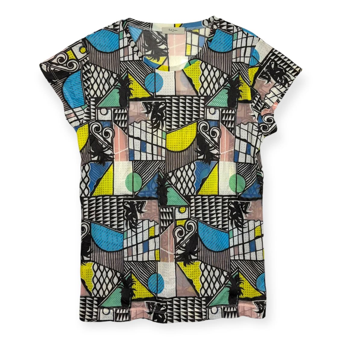 폴스미스 패턴 메쉬 반팔 티셔츠 상품이미지1