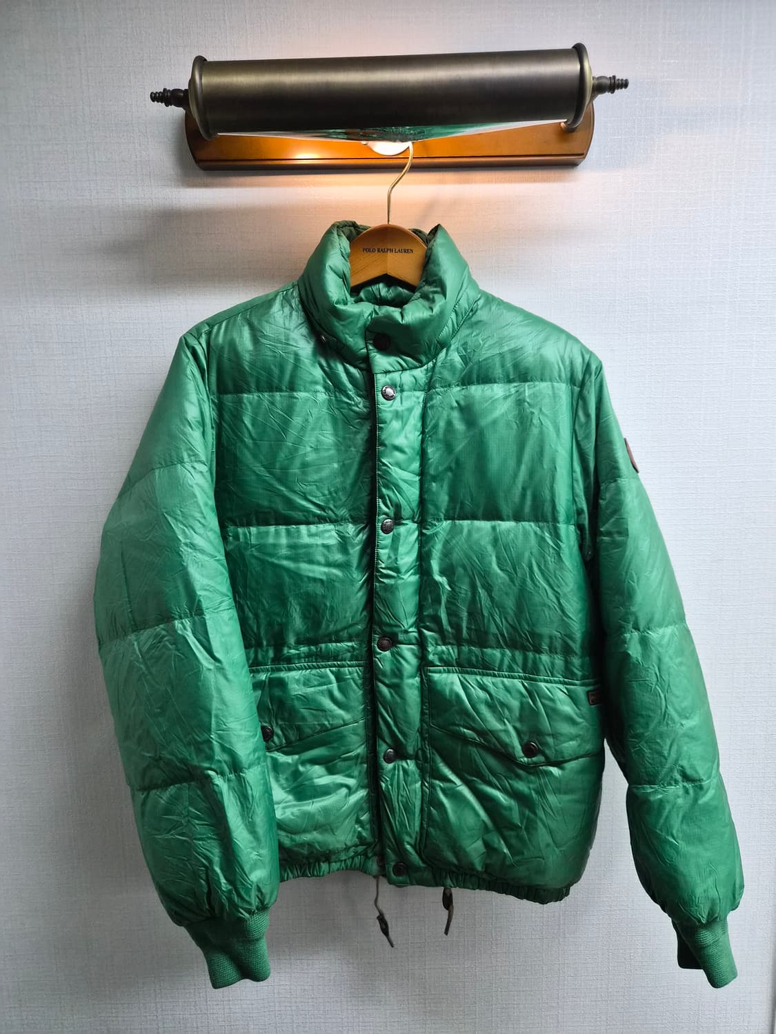 S) 폴로 랄프로렌 그린 푸퍼 패딩 팝니다 상품이미지1