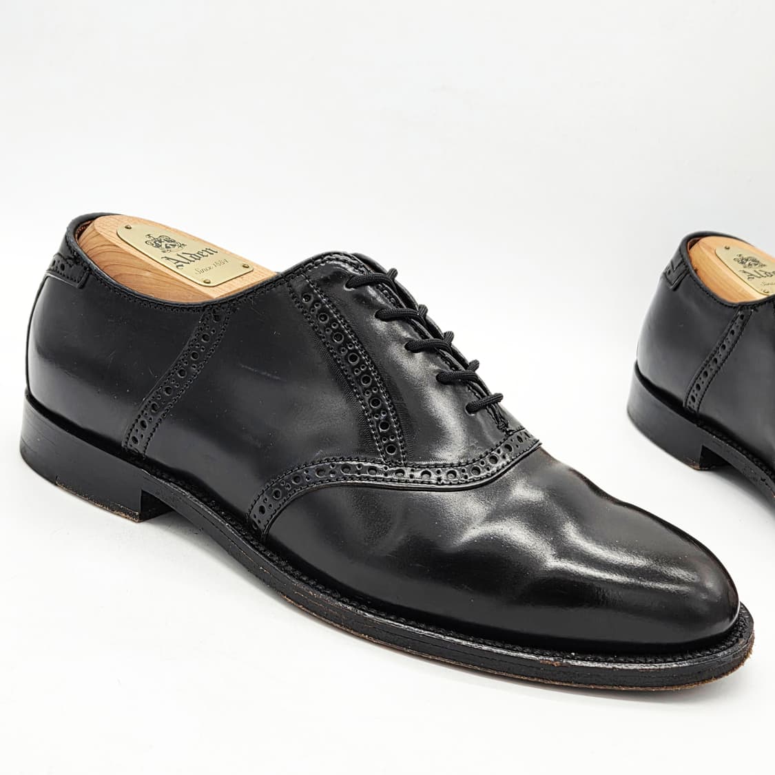 알든 ALDEN 993 코도반 새들 슈즈 블랙 (7 D) 상품이미지7