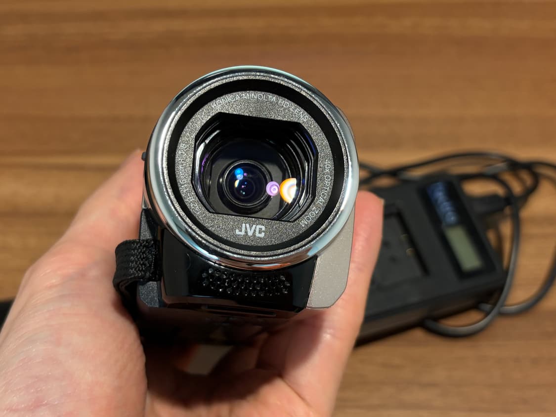 Jvc everio gz-e140-n 빈티지 캠코더 살몬 컬러 상품이미지7