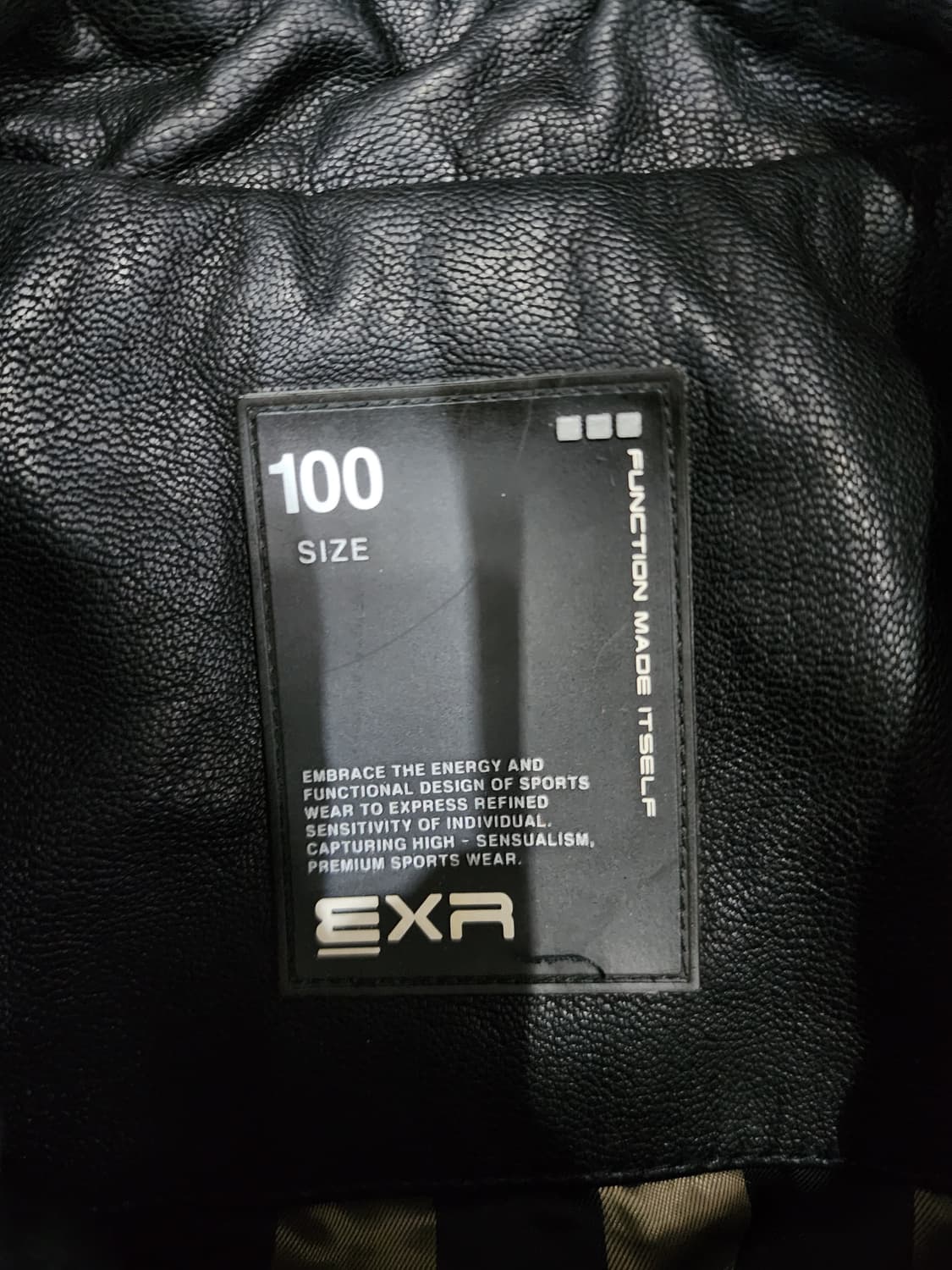 EXR 램스킨 산양가죽 사이드라인 레이싱 자켓 레더 자켓 100 상품이미지9