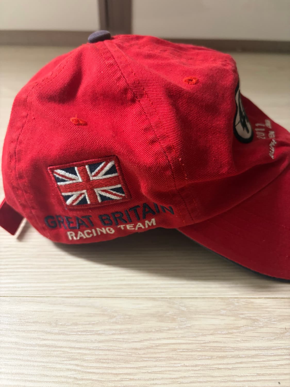 폴로 빈티지 레이싱 볼캡 레드 상품이미지2