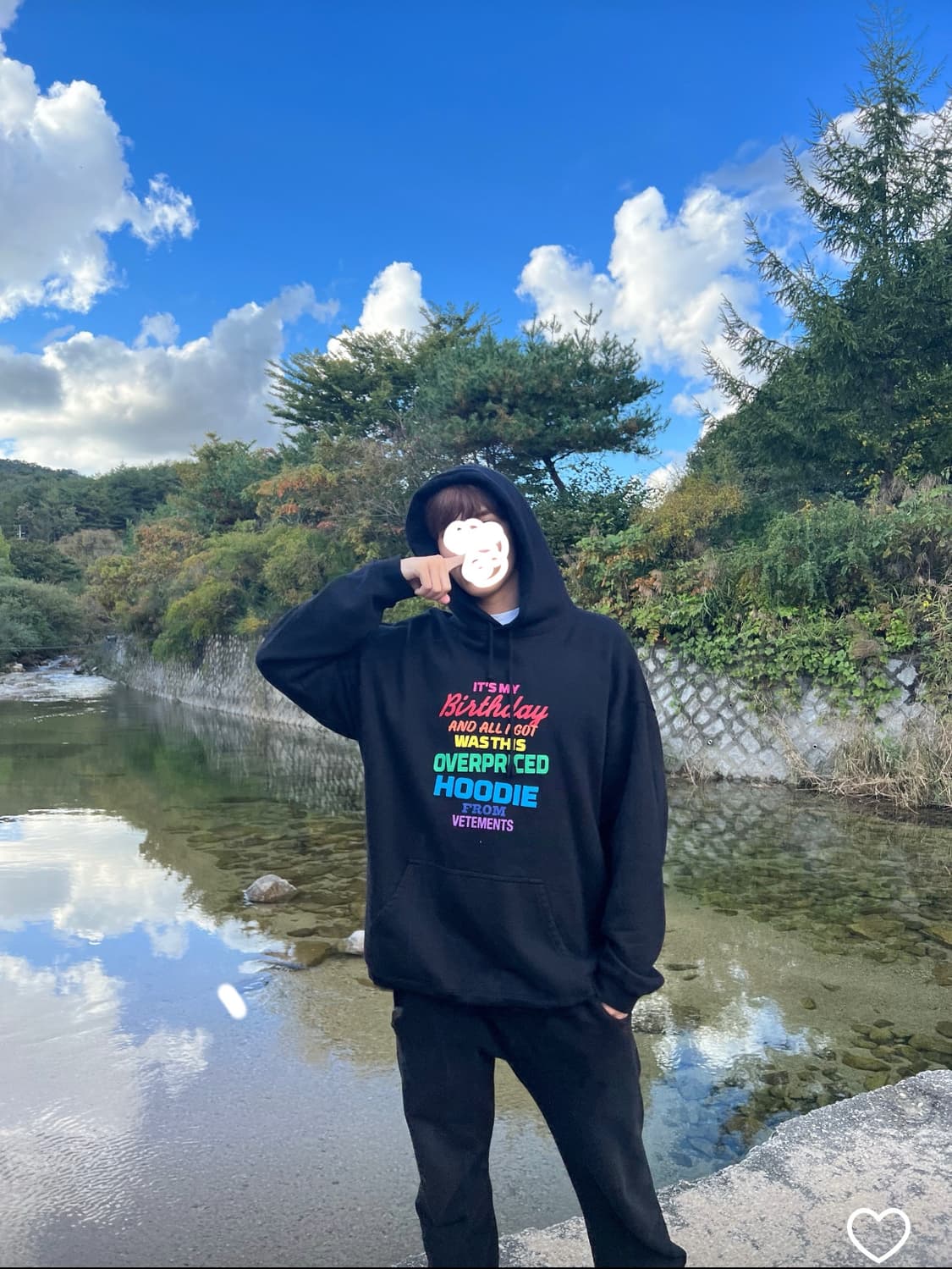 VETEMENTS 기모 후드티 상품이미지1