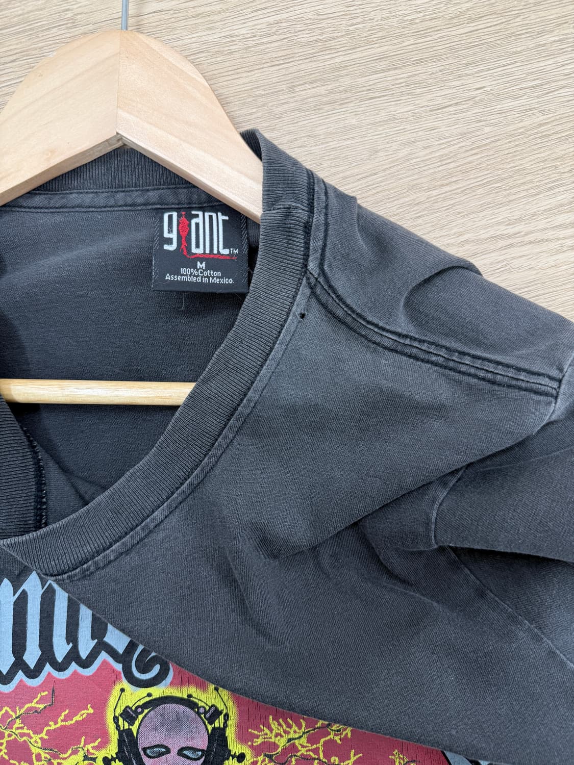 GIANT 패밀리밸류스 그래픽 빈티지 반팔 티셔츠 상품이미지6