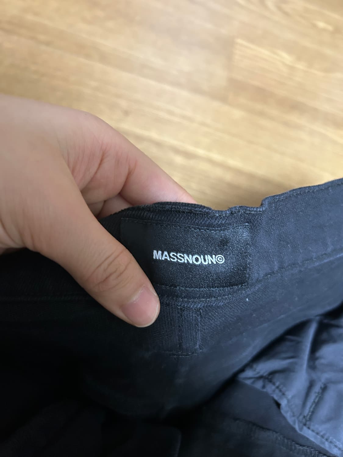 매스노운 버튼 쉴드 팬츠 상품이미지4